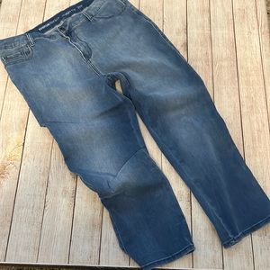 Avenue Denim straight leg